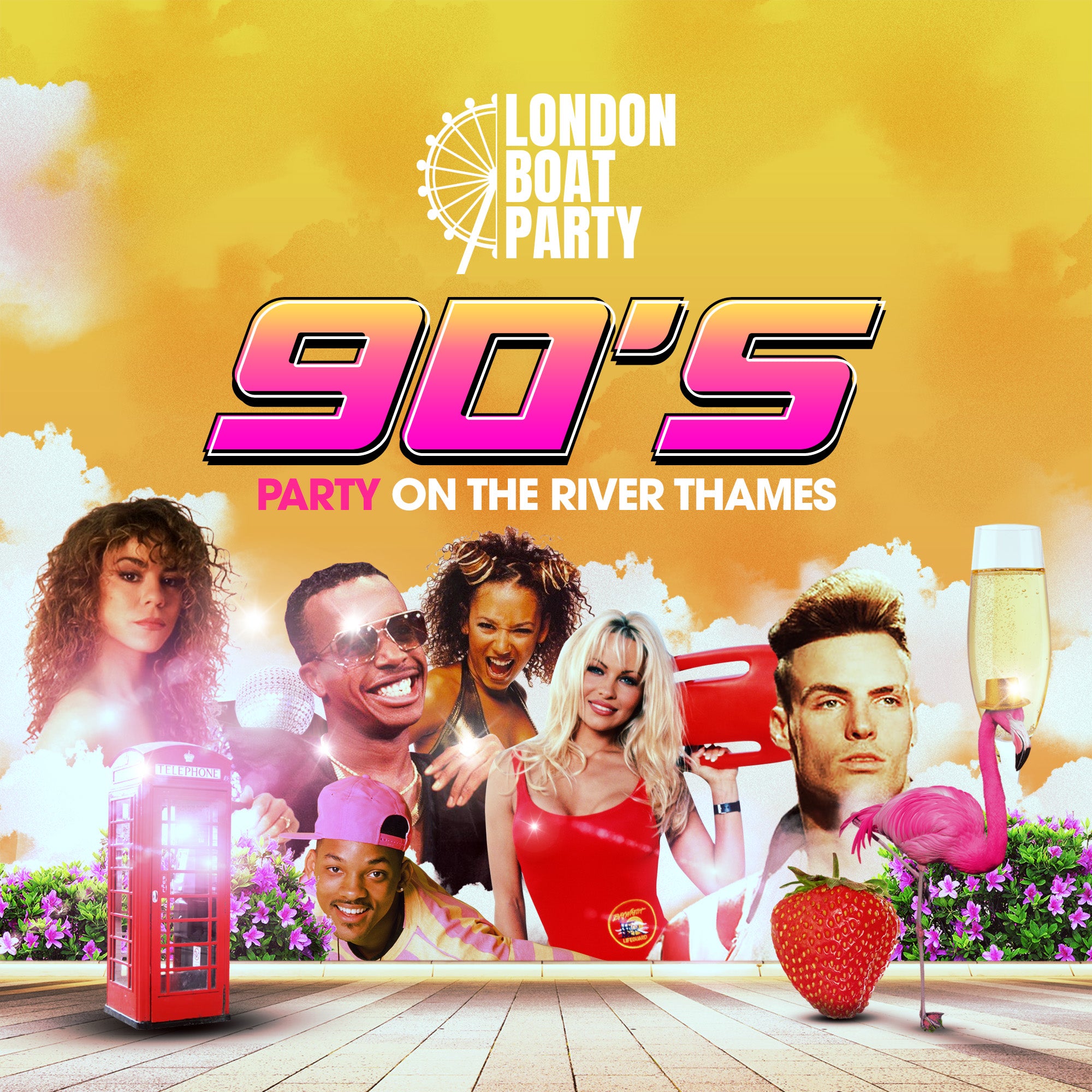 90s Boat Party | 22nd August 2026 | 1pm/5pm